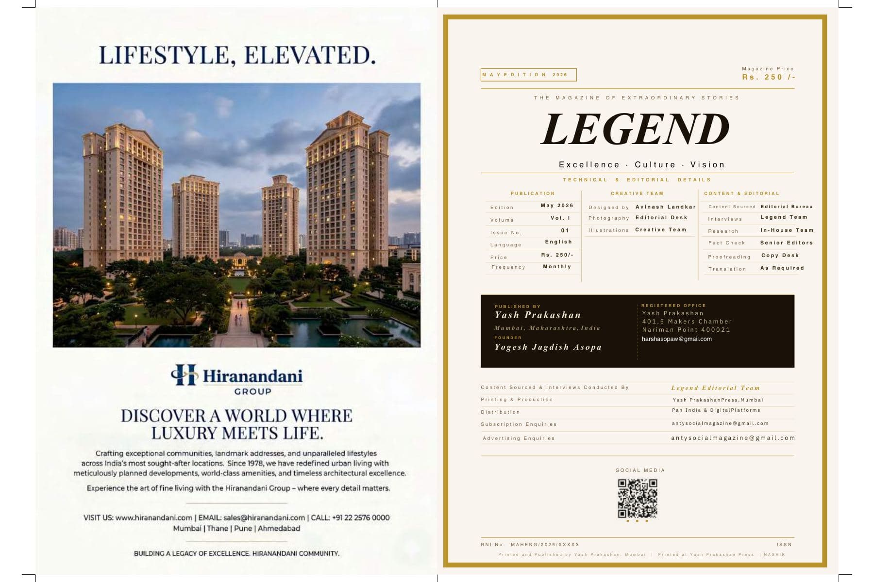 Page 2 of LEGEND May 2026