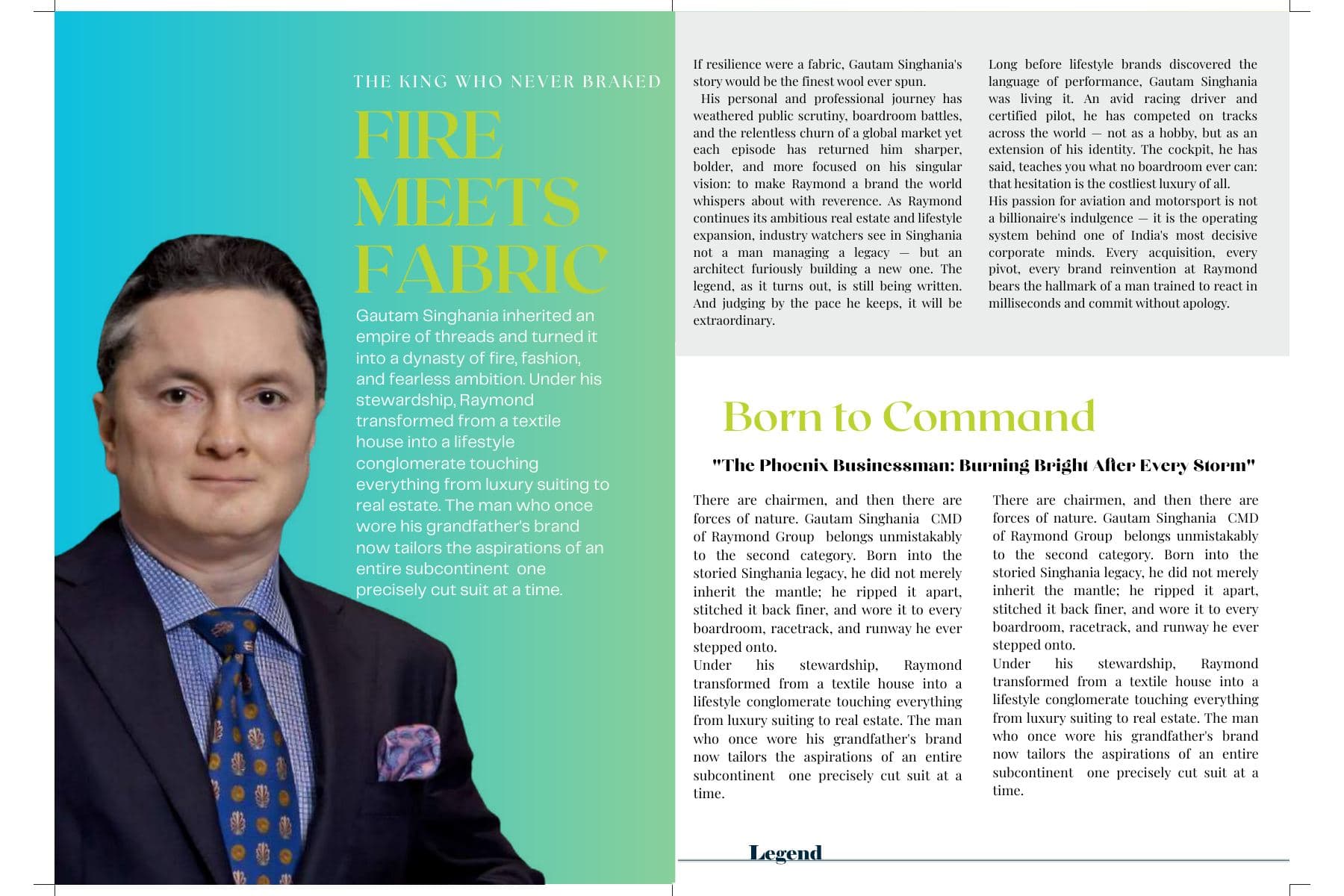 Page 16 of LEGEND May 2026