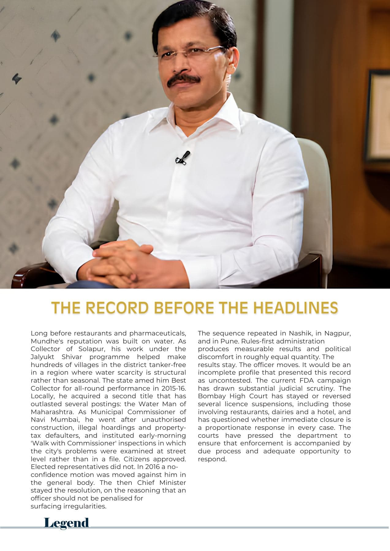 Page 4 of LEGEND September 2026